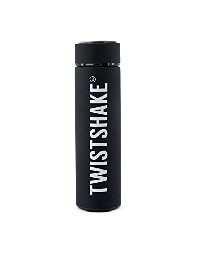 Twistshake Hot or Cold Bottle – Black 420ml