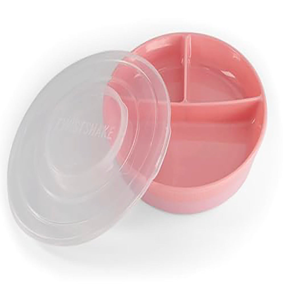 Twistshake Divided Plate – 6+ Months – Pastel Pink