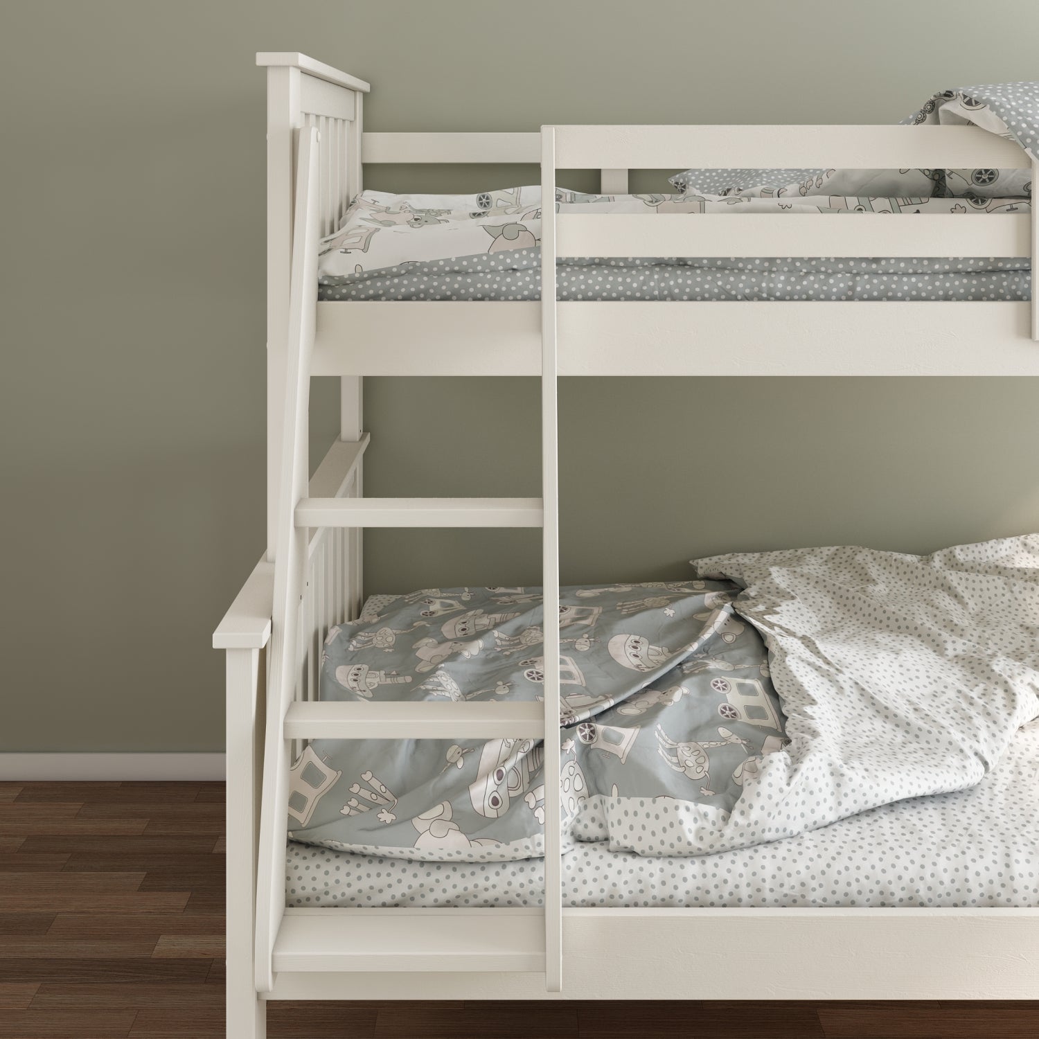 Carra White Triple Sleeper