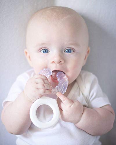 Twistshake Teether – 1+ Months – Pastel white