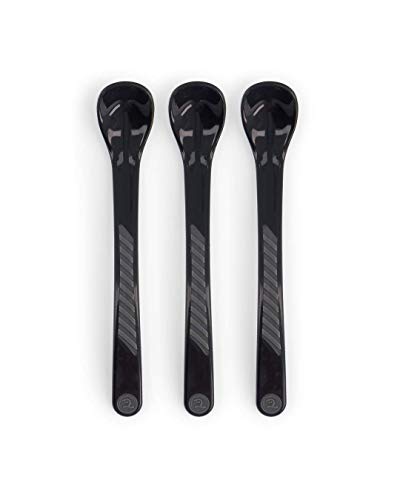 Twistshake 3x Feeding Spoon – 4+ Months – black