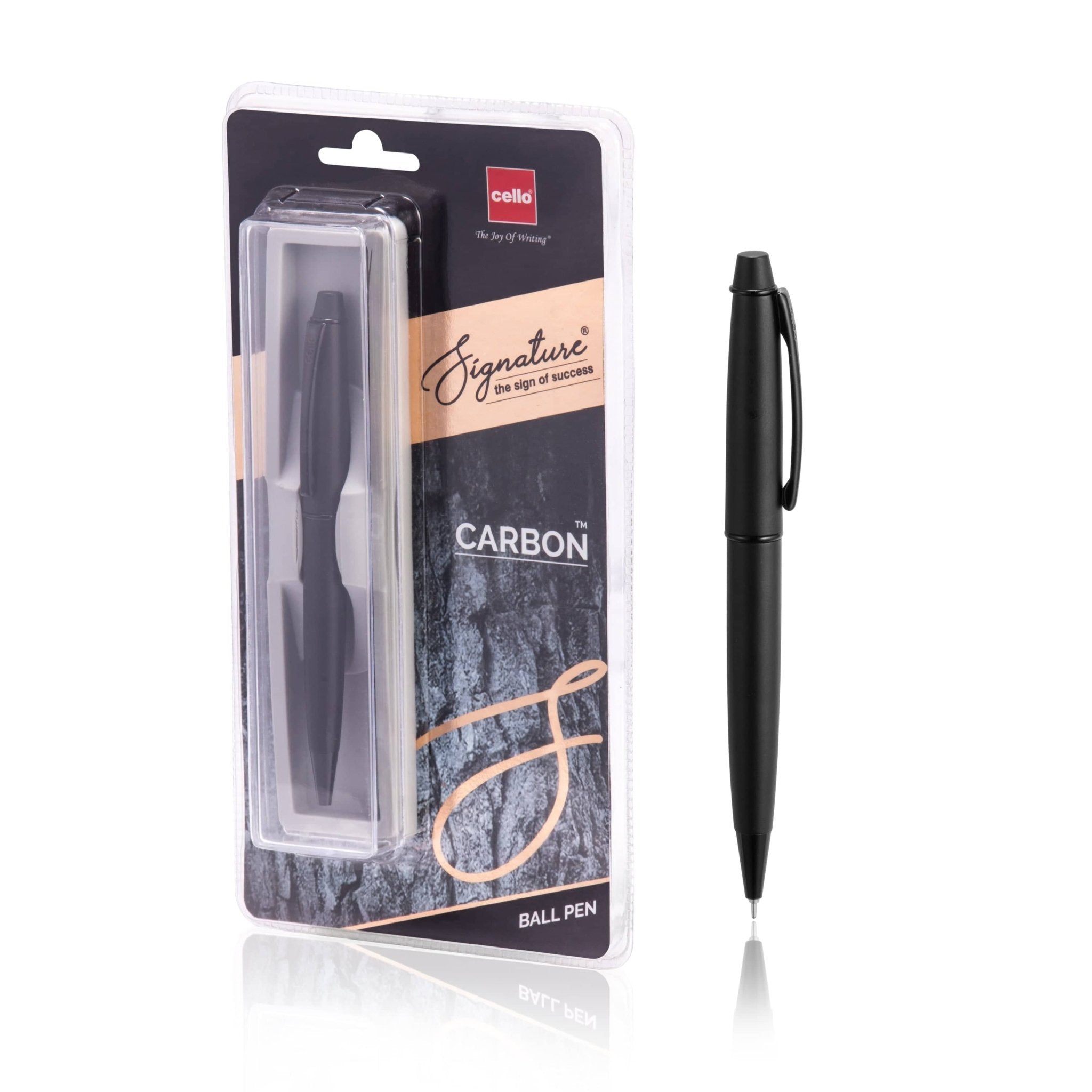 Cello Signature Carbon Ball Pen - Infinity Market