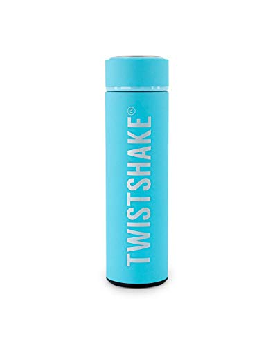 Twistshake Hot or Cold Bottle 420ml Pastel Light Blue