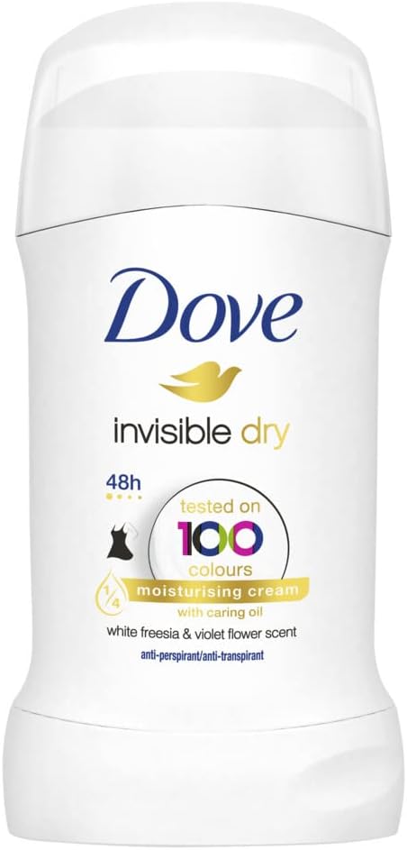 Dove 40ml Antiperspirant Stick , Invisible Dry