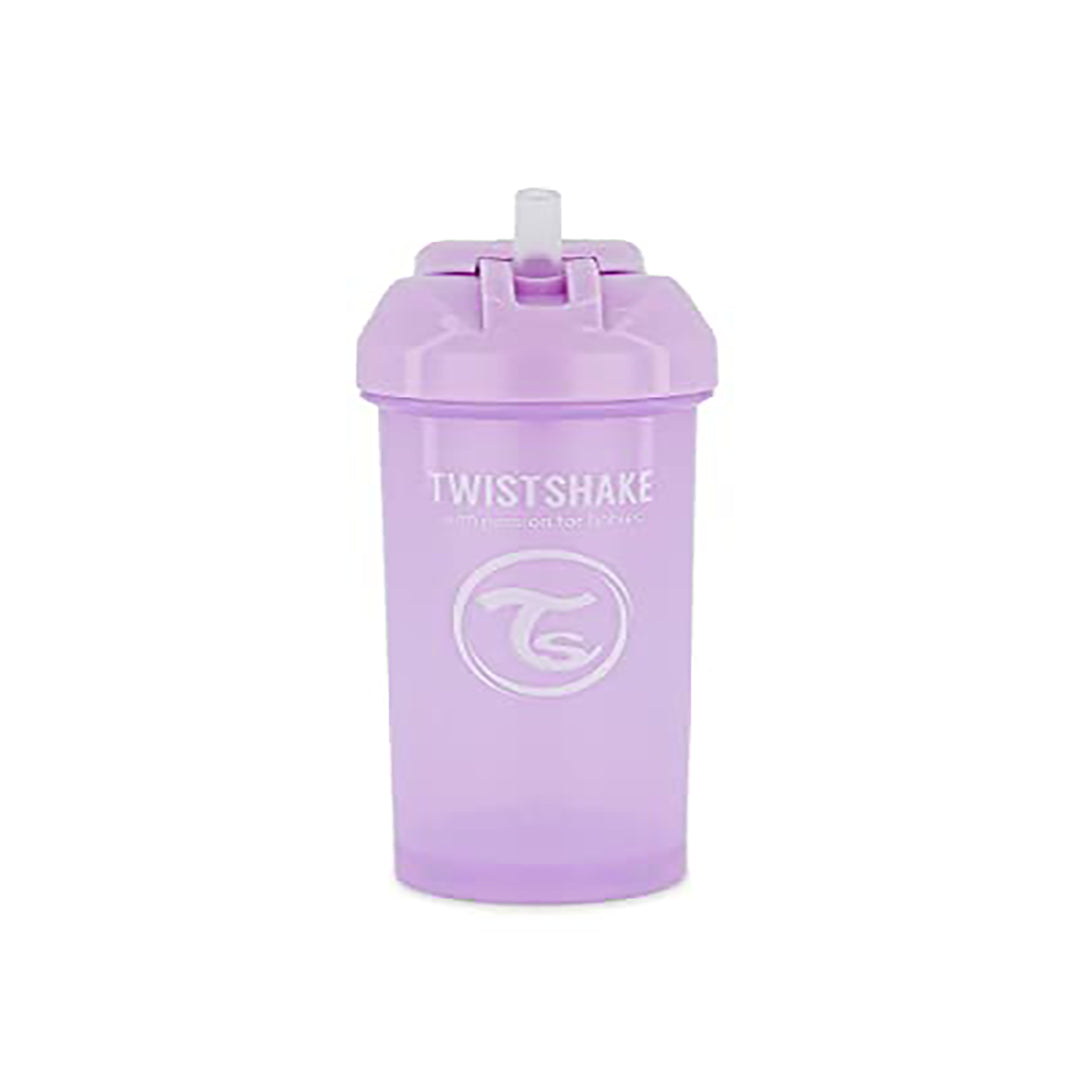 Twistshake Straw Cup 360ml 6+m Pastel Purple