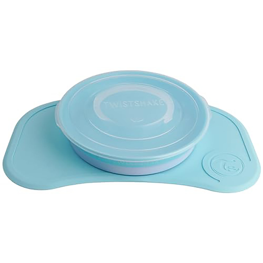 Twistshake Click-Mat Mini + Plate Pastel Blue