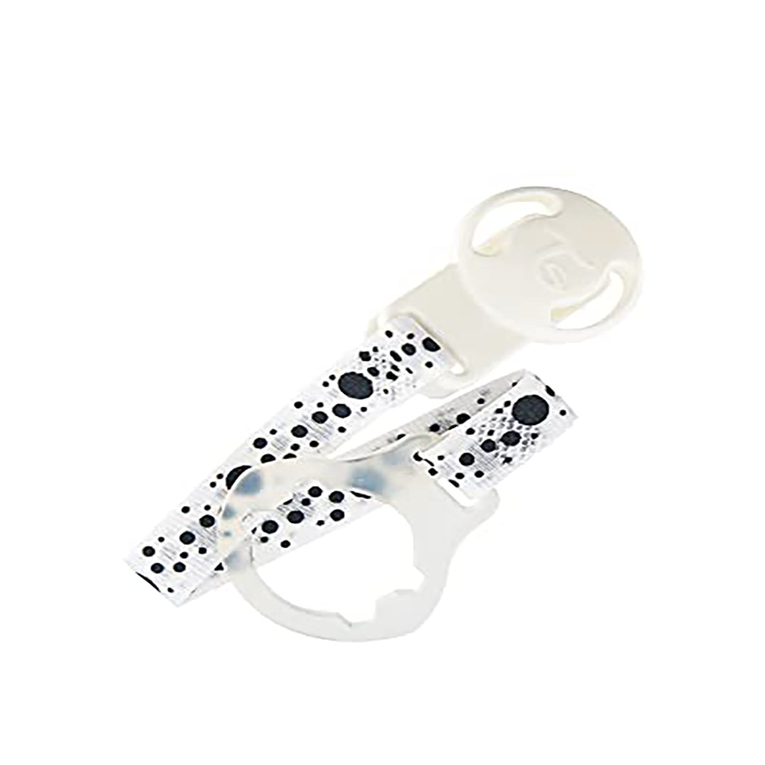 Twistshake Pacifier Clip, White