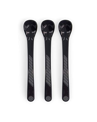 Twistshake 3x Feeding Spoon 4+m Black