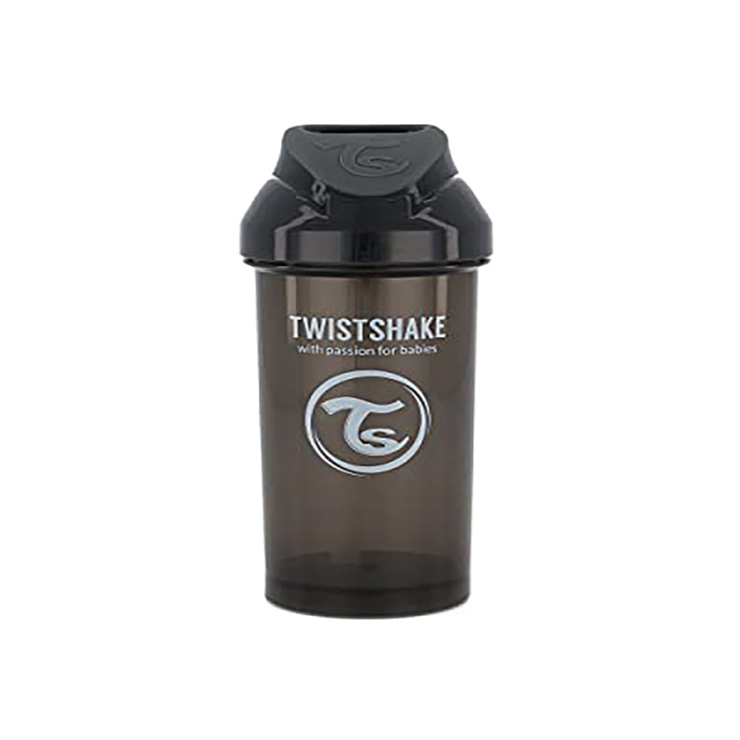 Twistshake Straw Cup 360ml 6+m Black