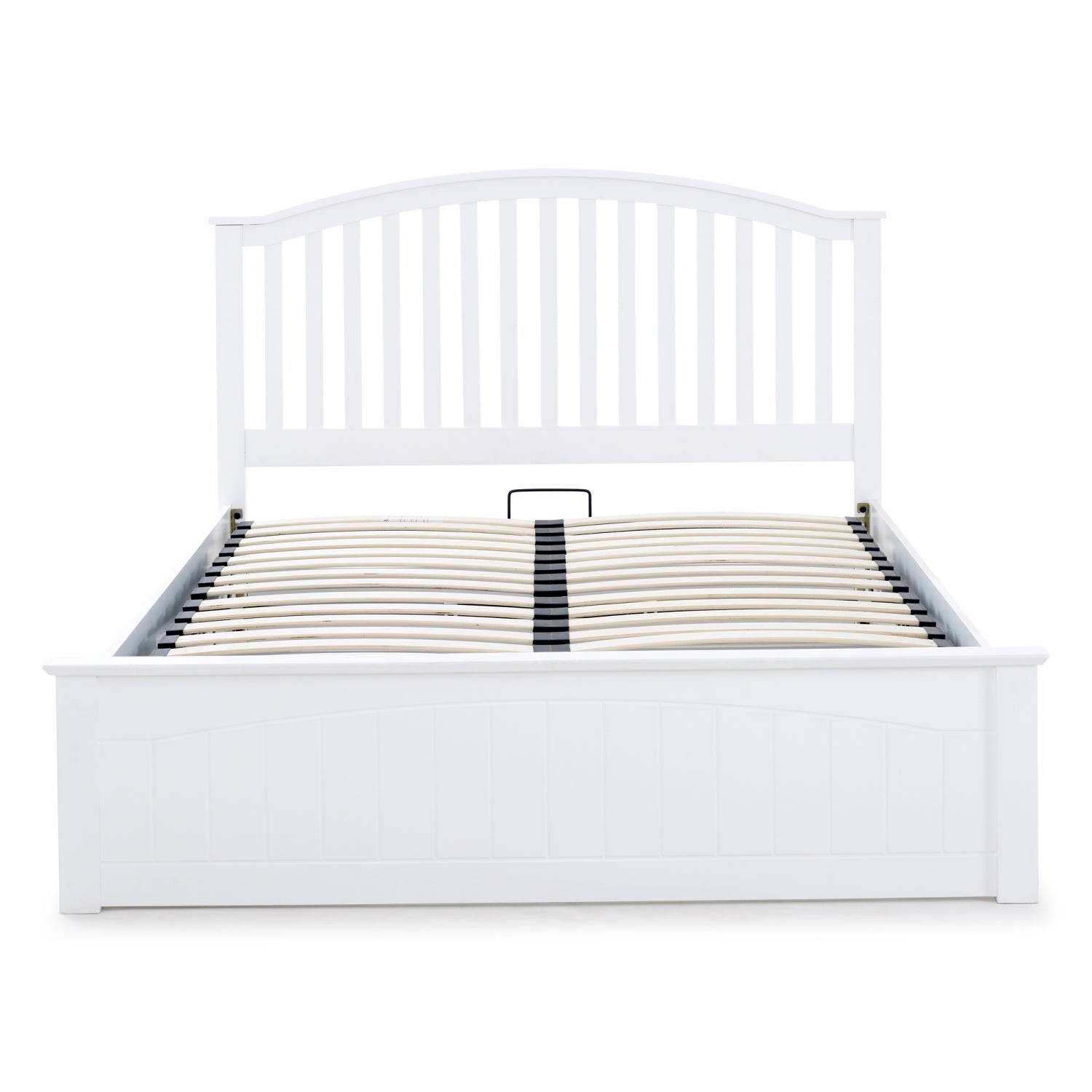 Grayson White Wooden Ottoman Bed