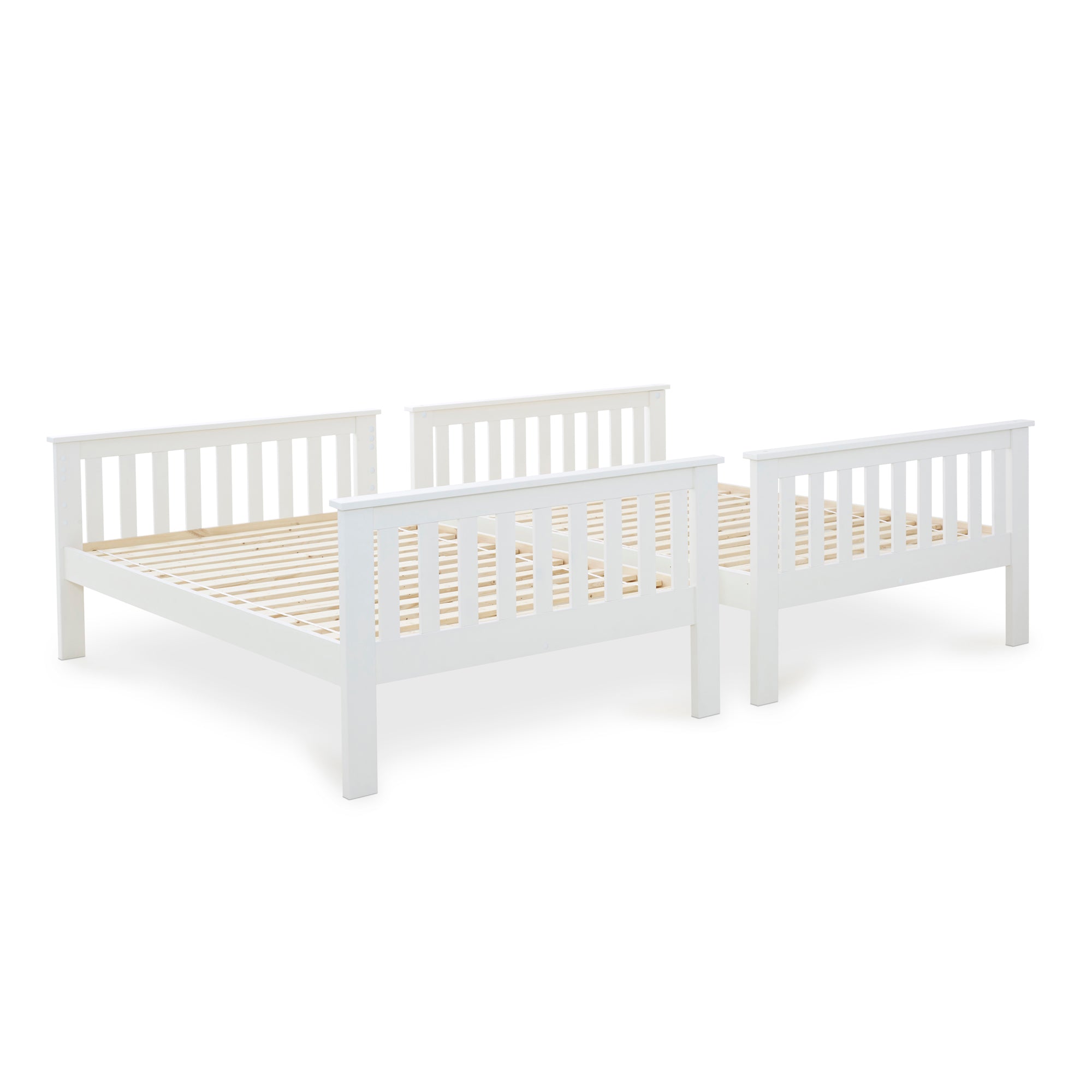 Oslo White Quadruple Bunk Bed