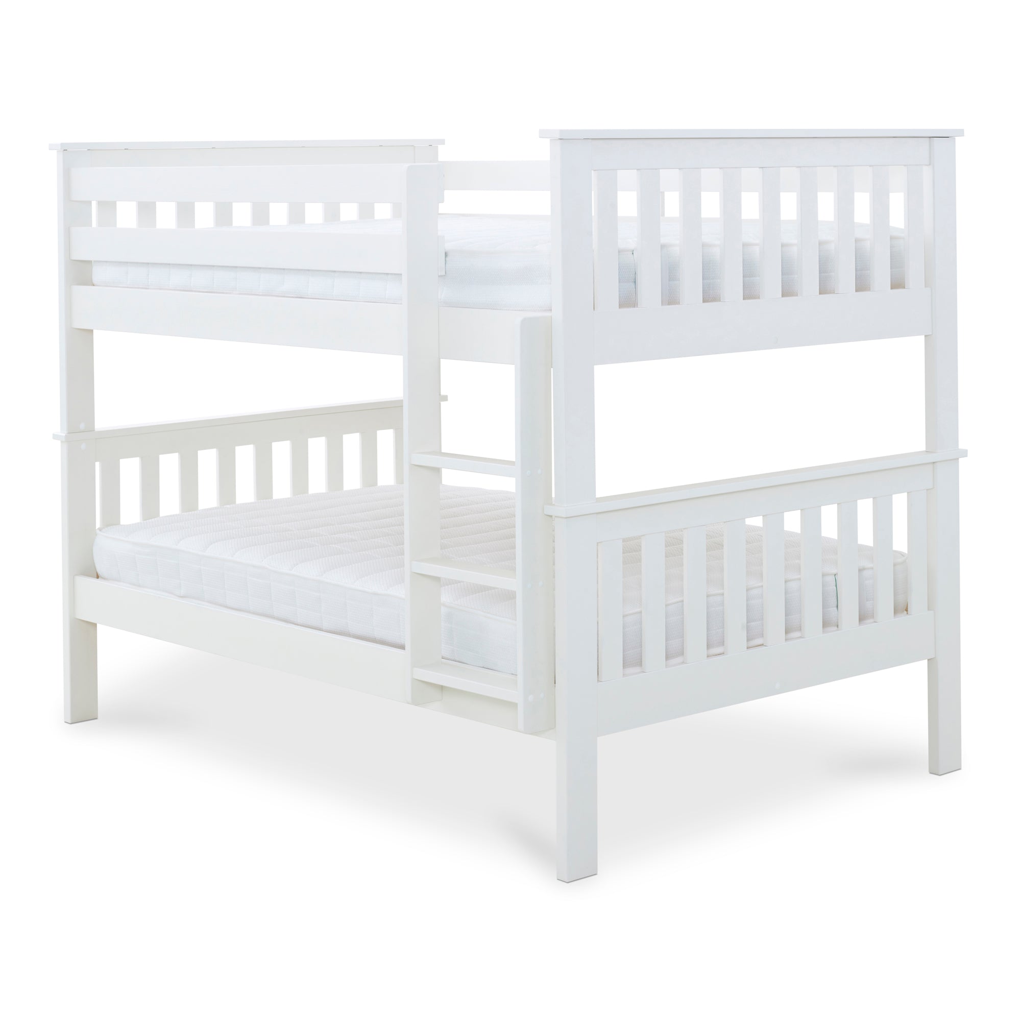 Oslo White Quadruple Bunk Bed