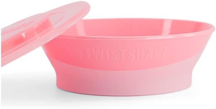 Twistshake Bowl 6+m Pastel Light Pink