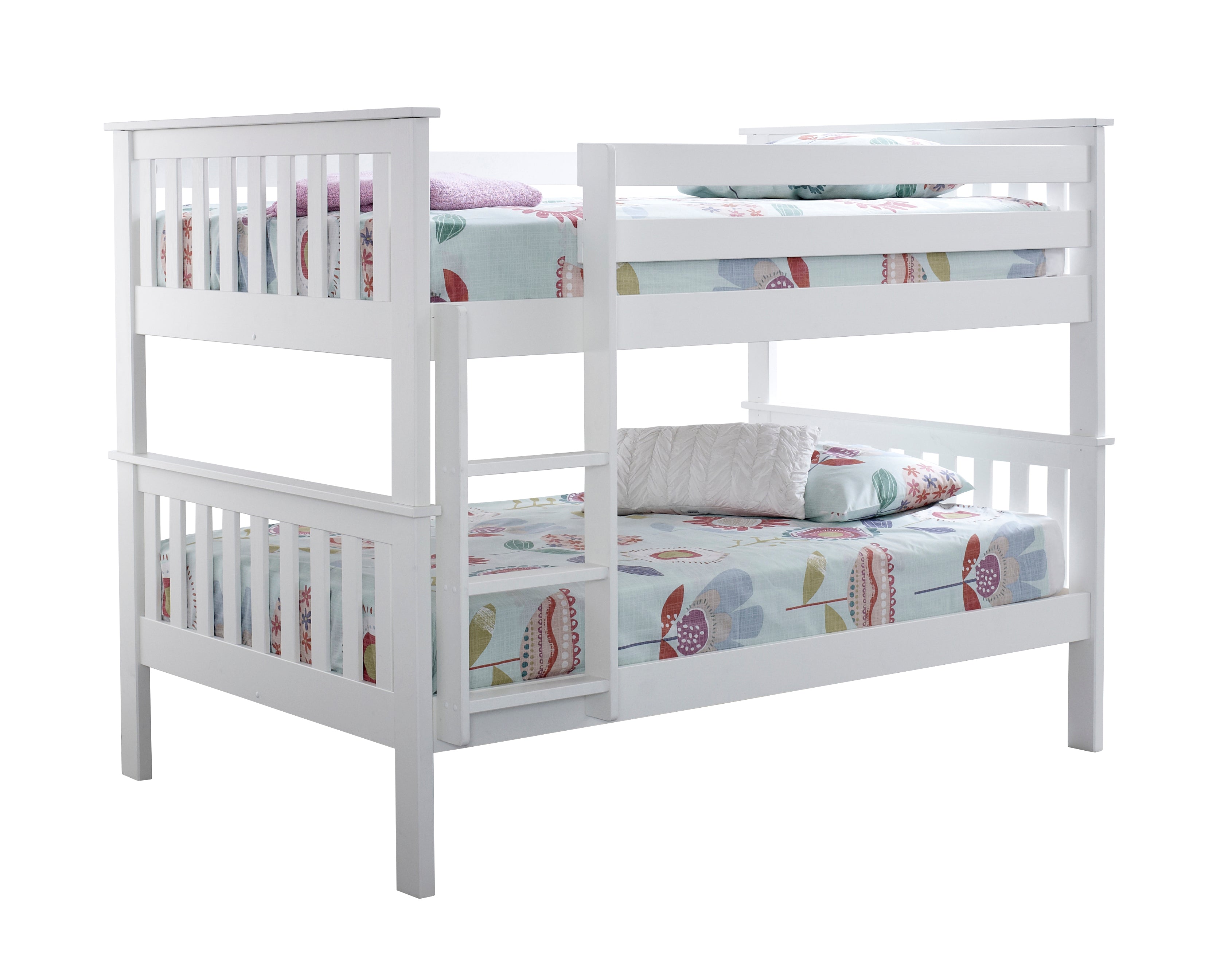 Oslo White Quadruple Bunk Bed