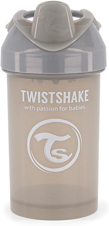 Twistshake Crawler Cup 300ml 8+m Pastel Grey