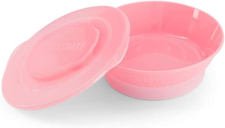 Twistshake Bowl 6+m Pastel Light Pink