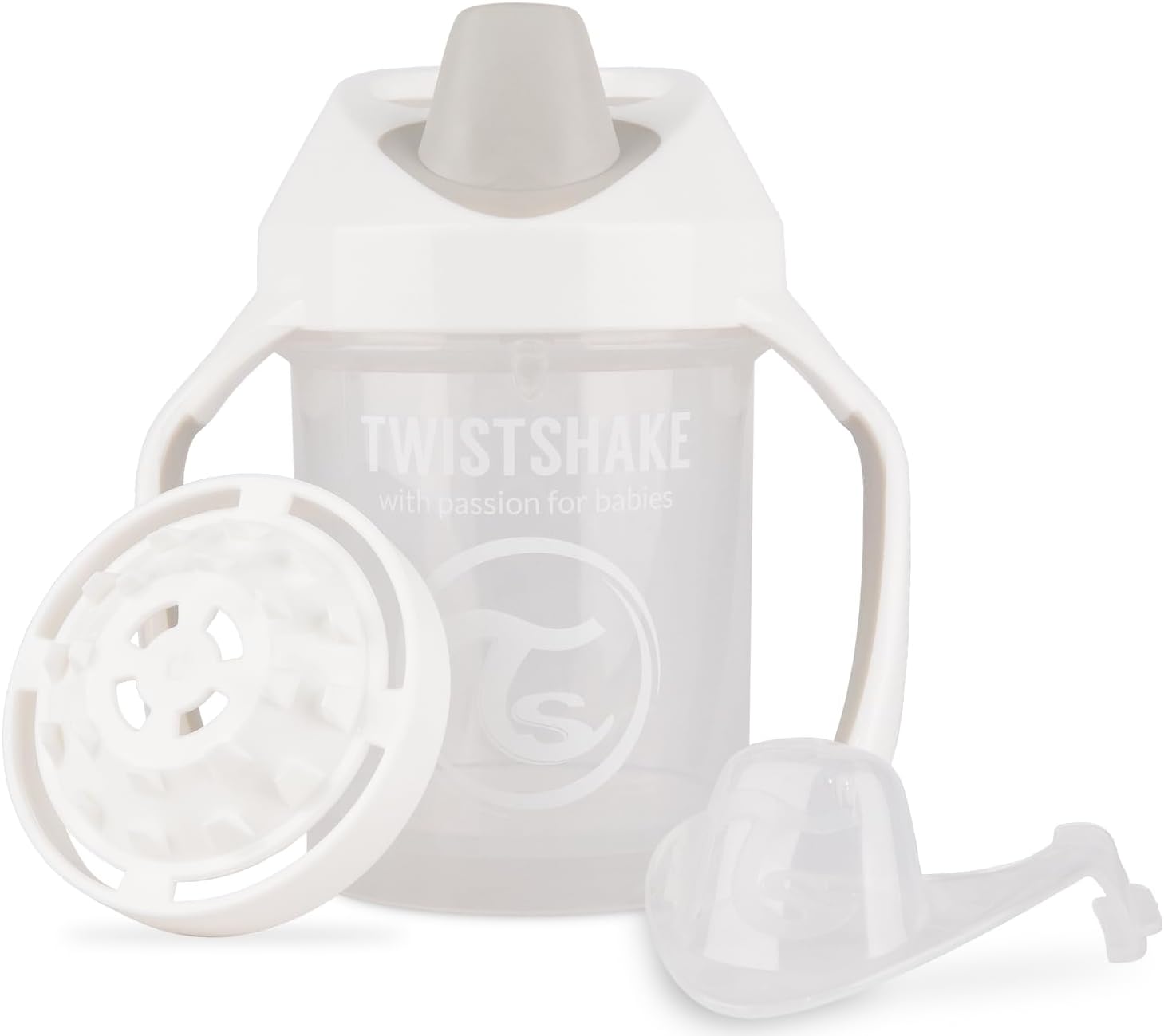 Twistshake Mini Cup White 230ml 4+m