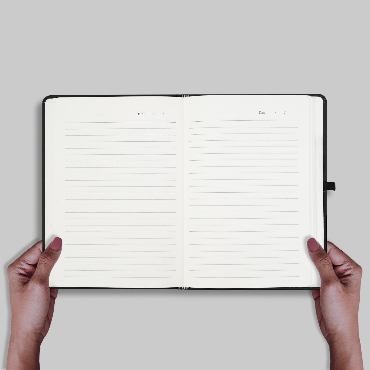 A5 Maestro Journal Notebook with Lined Pages, 160 Pages