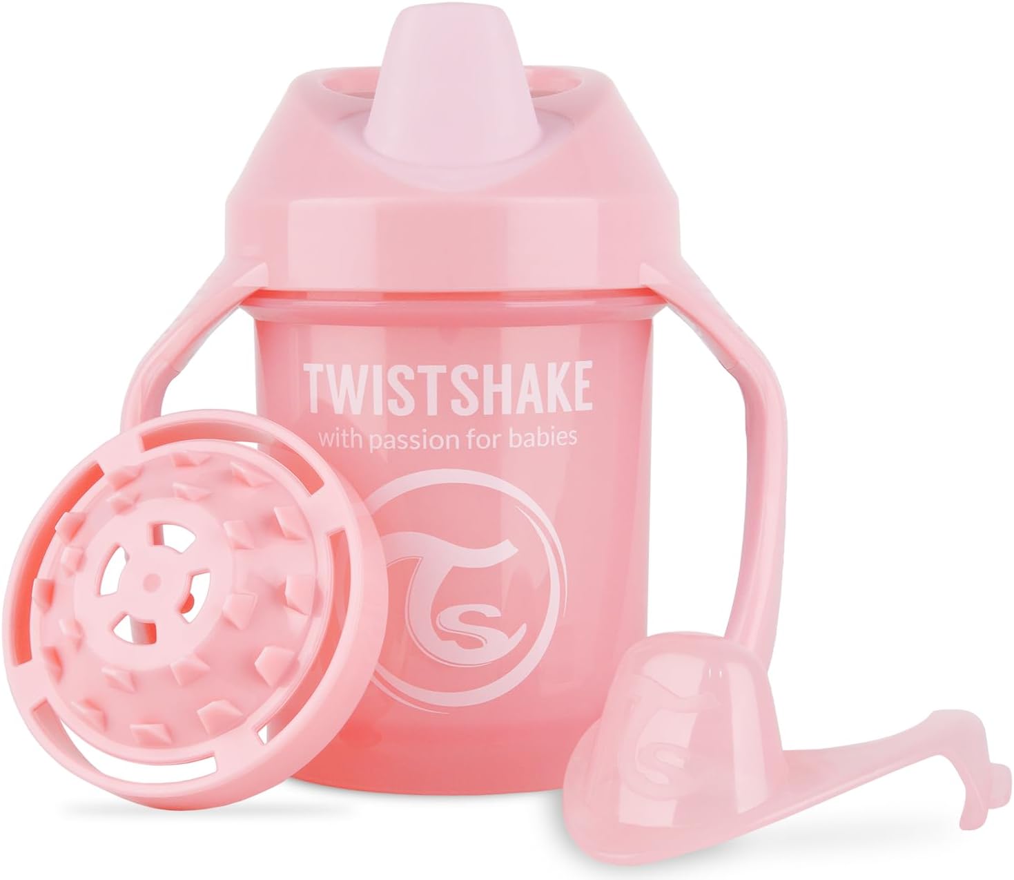 Twistshake Mini Cup 230ml 4+m Pastel Light Pink