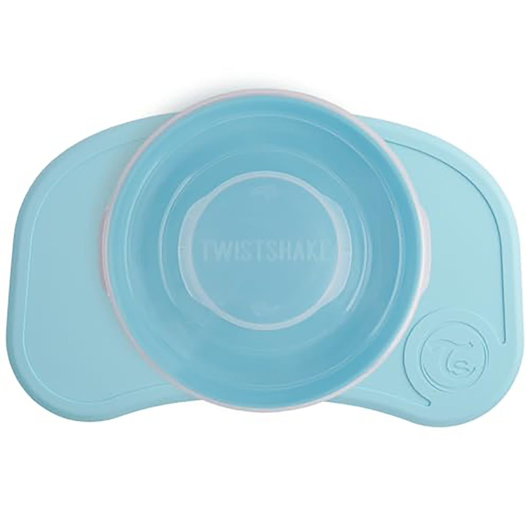 Twistshake Click-Mat Mini + Plate Pastel Blue