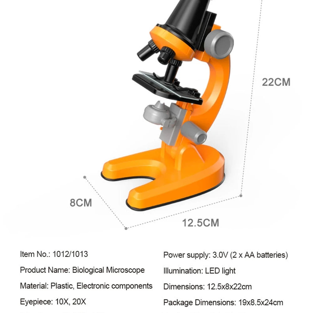 Mini Microscope Toy: The Ultimate Science Educational Gift for Kids