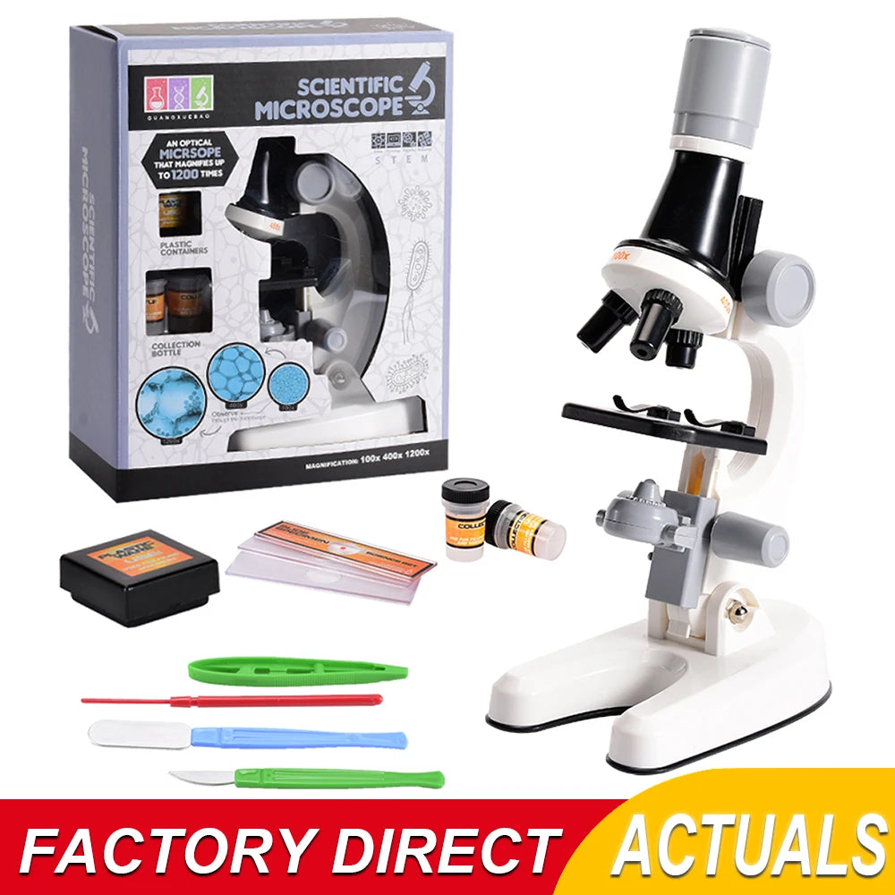 Mini Microscope Toy: The Ultimate Science Educational Gift for Kids