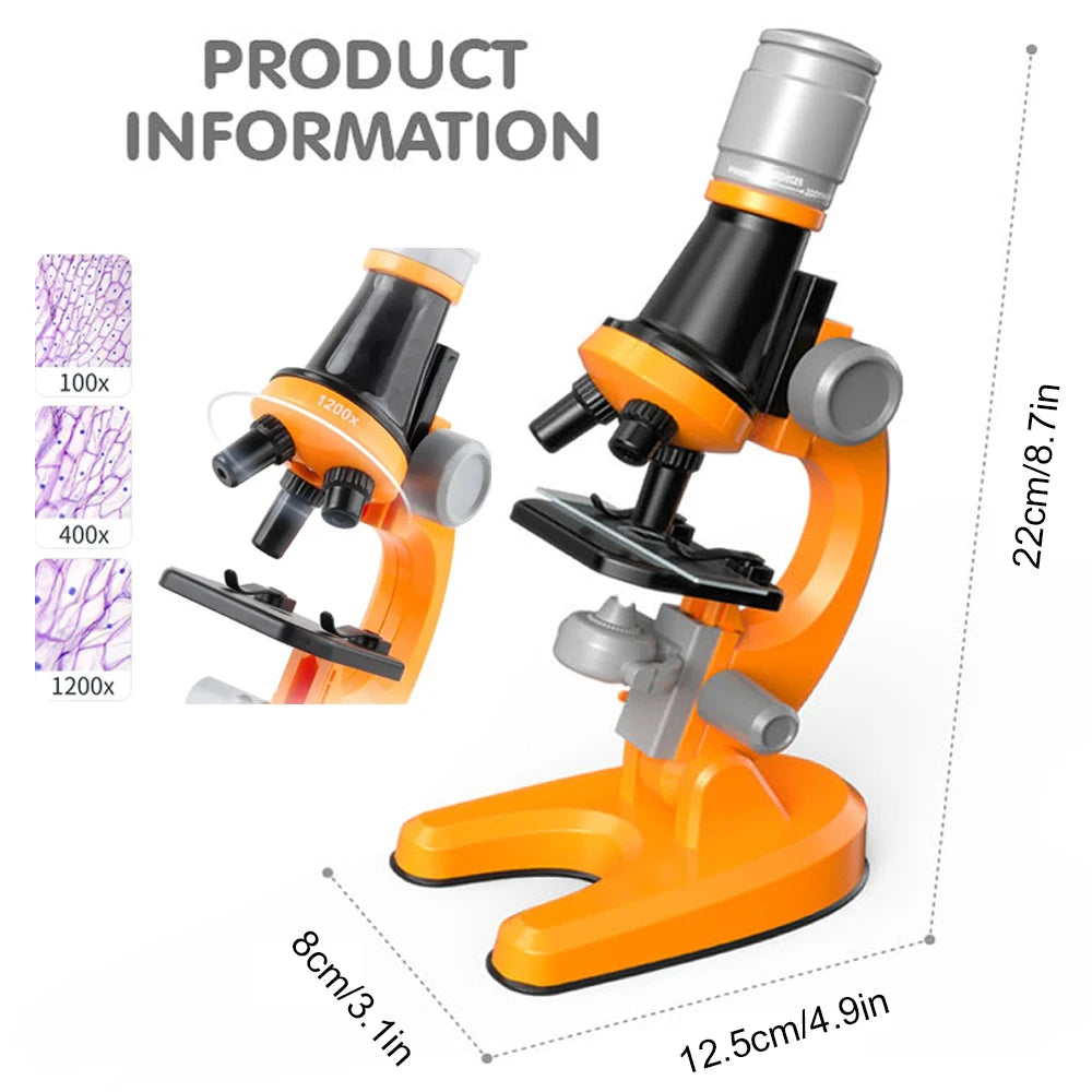 Mini Microscope Toy: The Ultimate Science Educational Gift for Kids