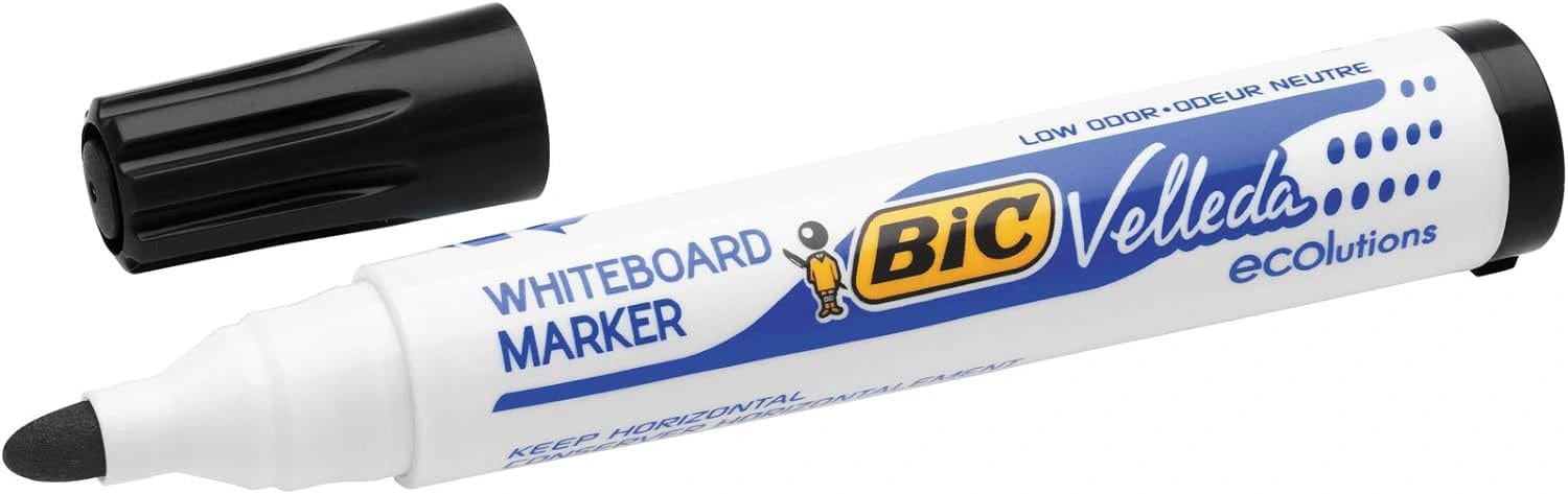 Bic TS - 140038 Velleda 1701 Dry Wipe Bullet Tip Whiteboard Marker Pen, Pack of 4 - Infinity Market