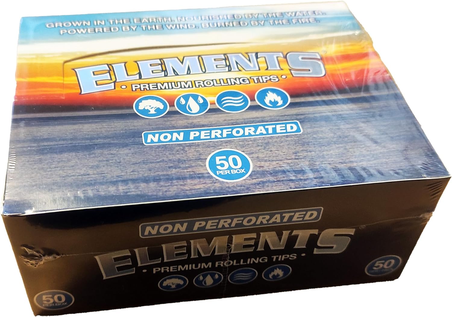 ELEMENTS TIPS NON PERFORATED 50PK - Infinity Market