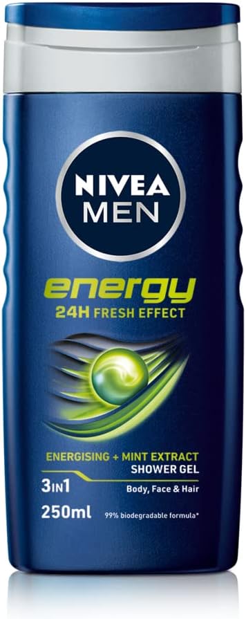 Nivea Energy For Men Shwr Gel 6x250ml - Infinity Market