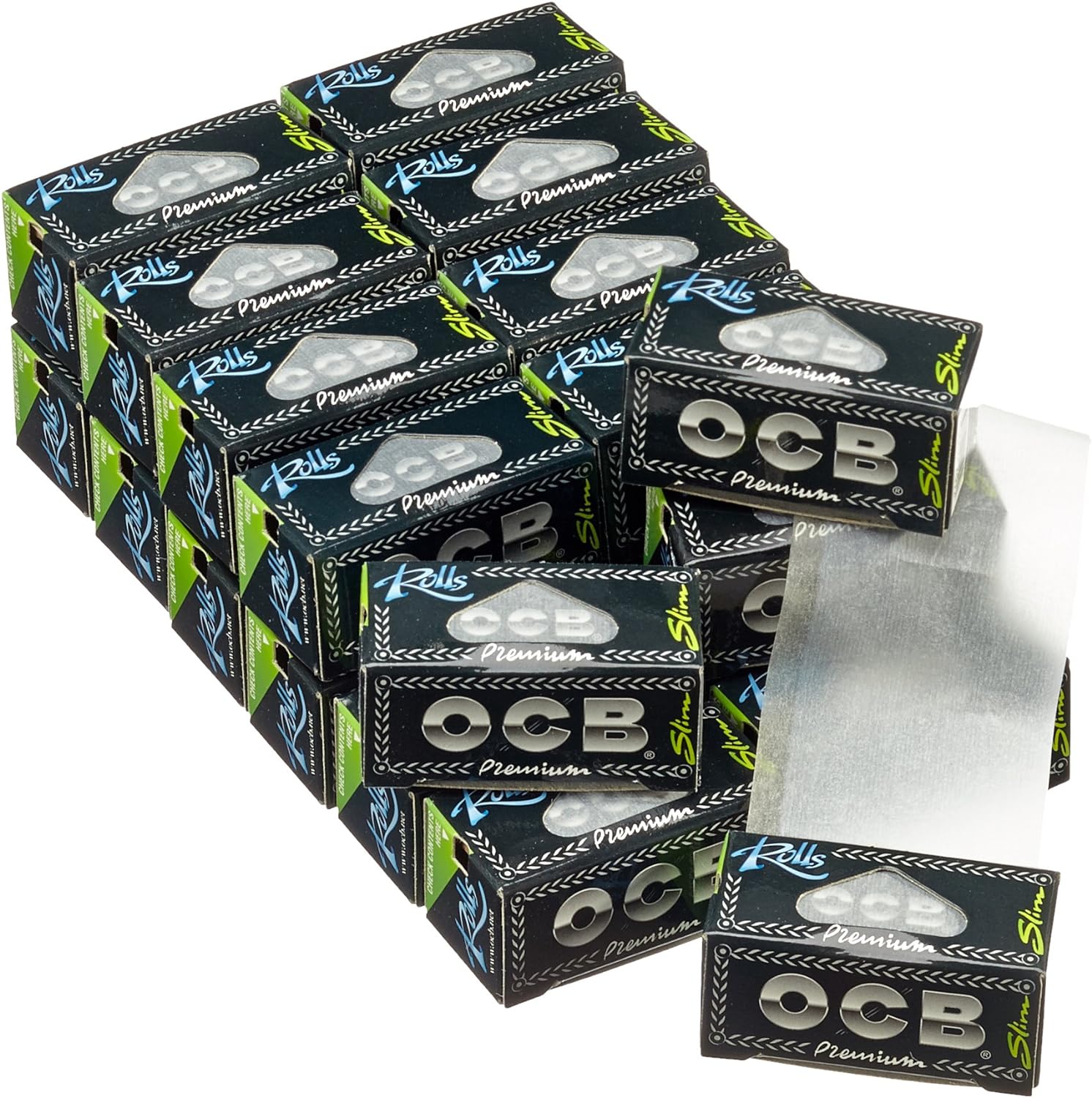 OCB PREMIUM SLIM ROLLS 24'S - Infinity Market