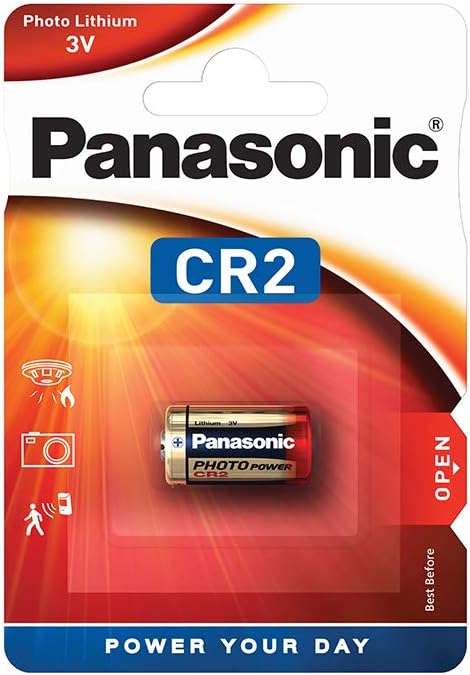 Panasonic Photo CR - 2 Lithium,Black - Infinity Market