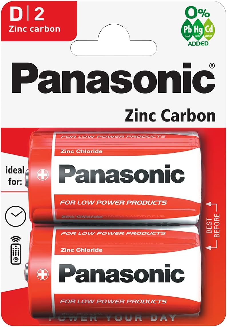 Panasonic Zinc R20R D Mono Special Power Battery - Infinity Market