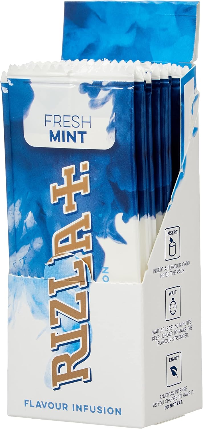 RIZLA FLAVOUR CARDS FRESH MINT 25PK - Infinity Market