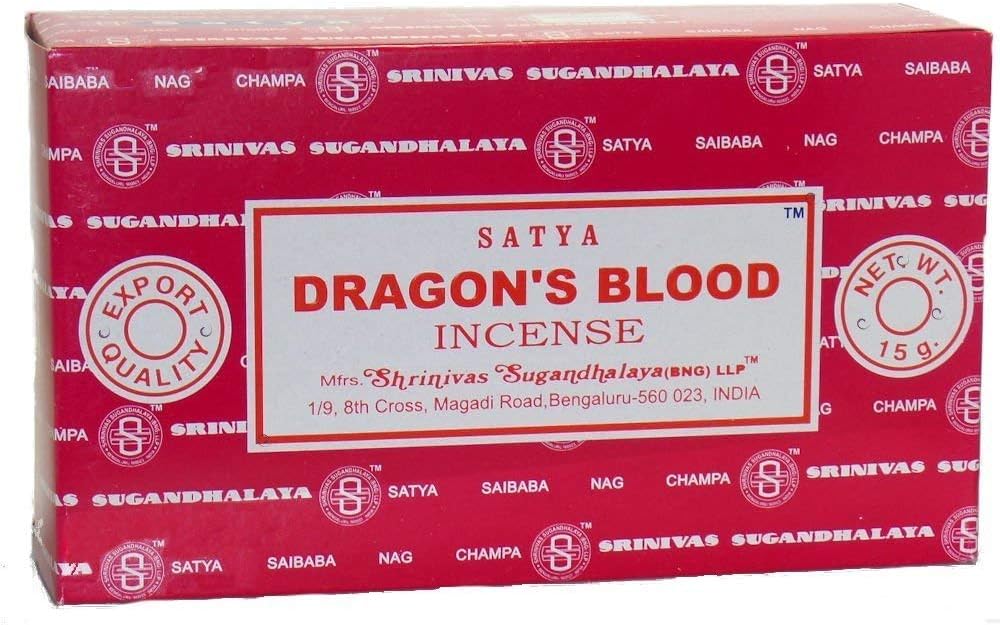 Satya Dragon’s Blood 15g 12pk - Infinity Market