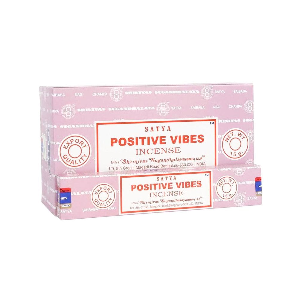 Satya Positive Vibes 15g 12pk - Infinity Market