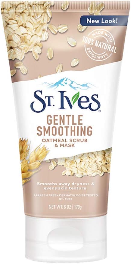 ST. Ives 150ml Gentle Smoothing Oatmeal Scrub & Mask, 150 ml (Pack of 1) - Infinity Market