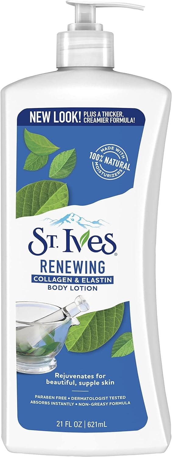 St. Ives Skin Renewing Body Lotion, CollageSt. Ives Skin Renewing Body Lotion, Collagen Elastin, 21 Ouncen Elastin, 21 Ounce (Pack of 2) - Infinity Market