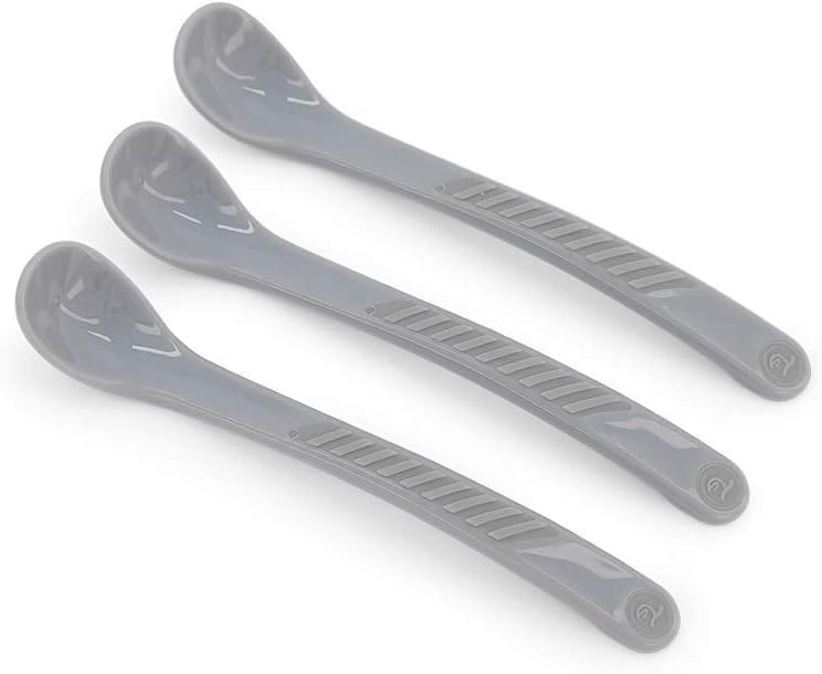 Twistshake 3x Feeding Spoon 6+m Pastel Grey - Infinity Market