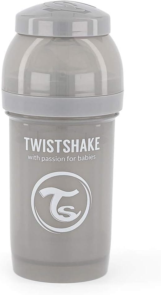 Twistshake Anti - Colic 180ml Pastel Grey - Infinity Market