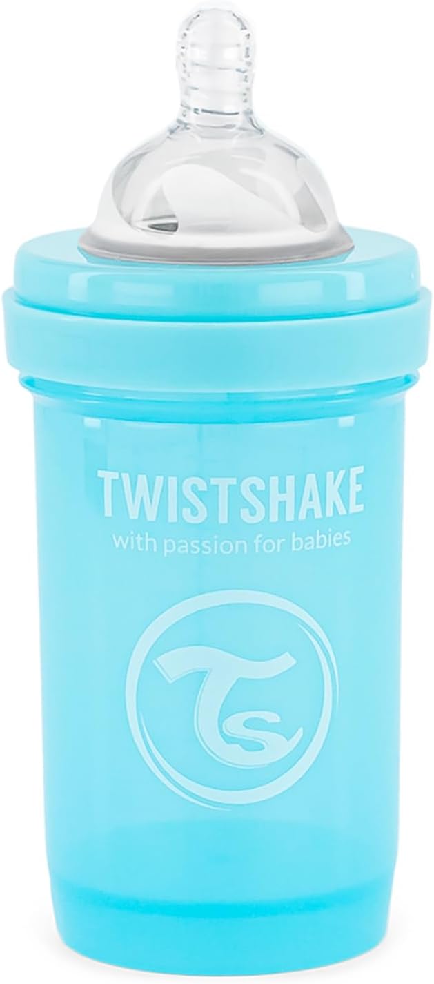 Twistshake Anti - Colic 180ml Pastel Light Blue - Infinity Market