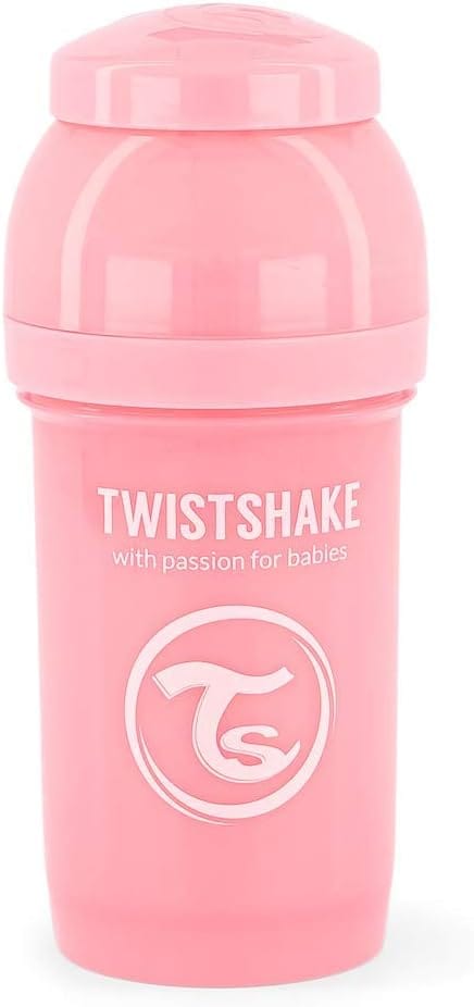 Twistshake Anti - Colic 180ml Pastel Light Pink - Infinity Market