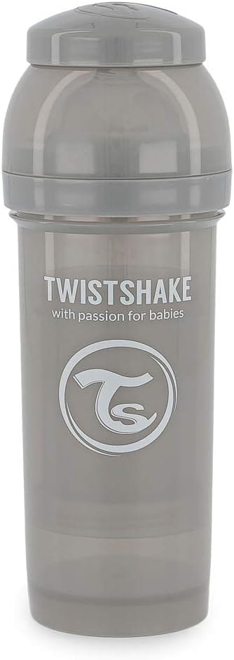 Twistshake Anti - Colic 260ml Pastel Grey - Infinity Market