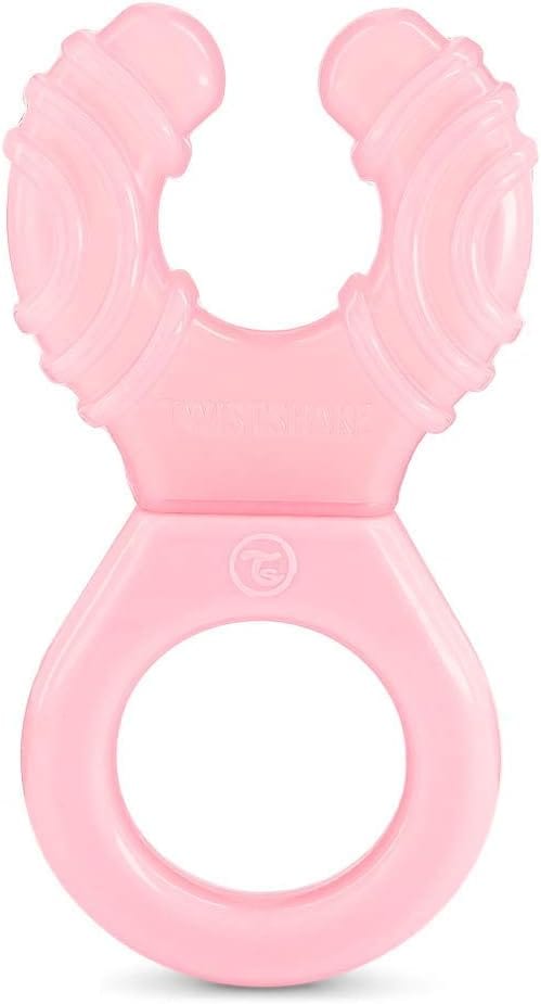 Twistshake - Teether Cooler 2 m Pastel Pink - Infinity Market